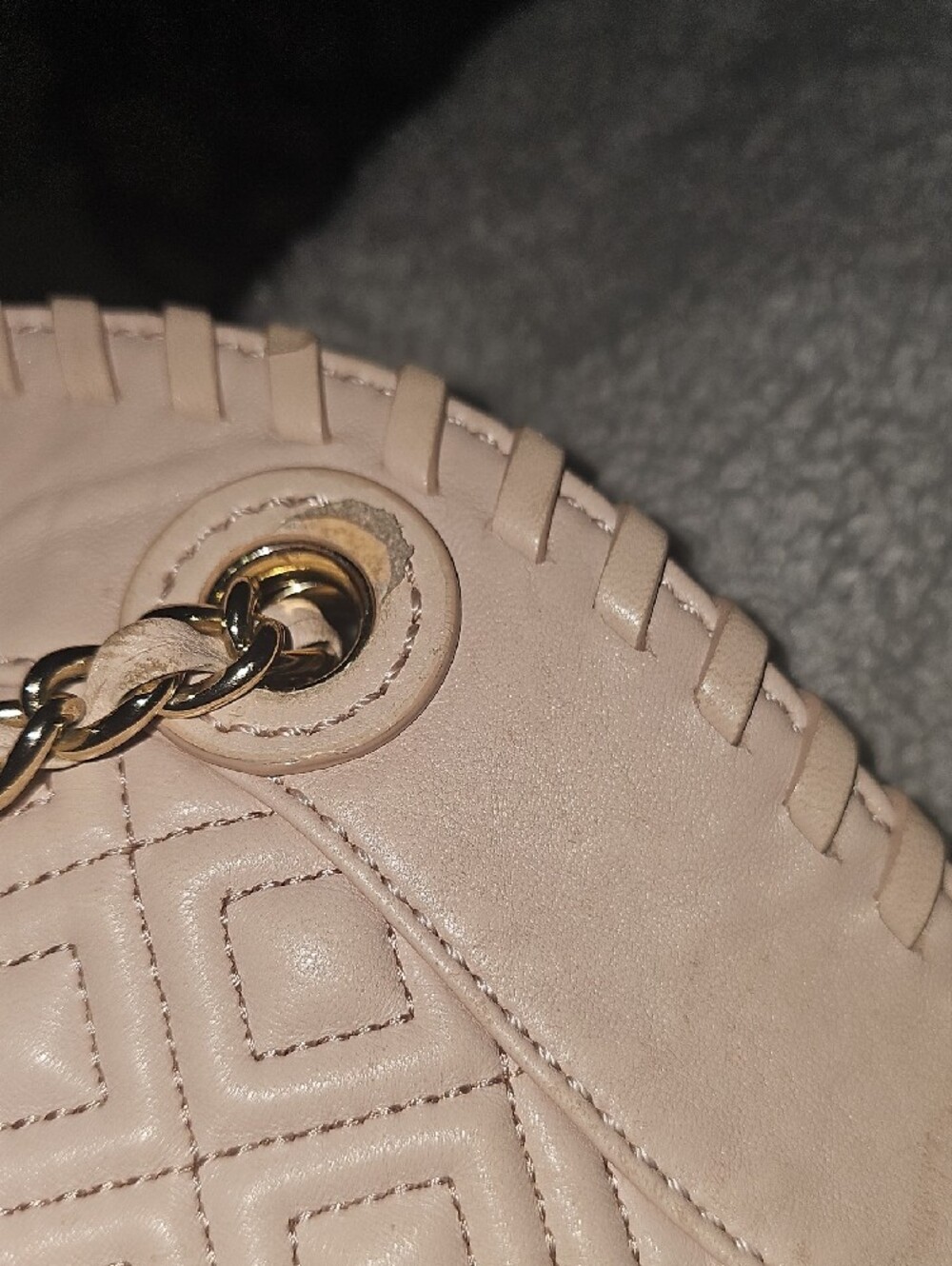Tory Burch Leather Tote Handbag And Wallet Set Classic Designer Purse | - Picture 6 of 12